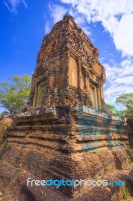 Baksei Chamkrong, 10th Century Hindu Temple, Part Of Angkor Wat Stock Photo