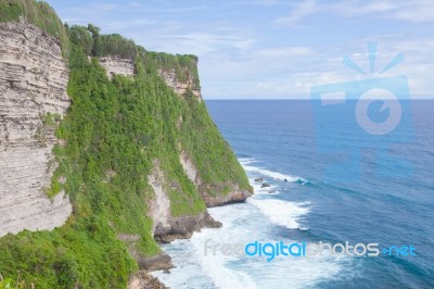 Bali Coastline Stock Photo