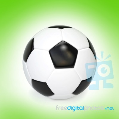 Ball Soccer Stock Image