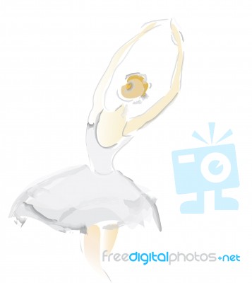 Ballerina Stock Image