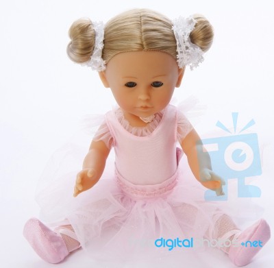 Ballerina Doll Stock Photo