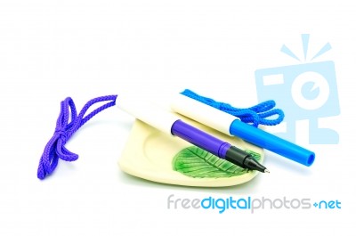 Ballpoint Pen Stock Photo