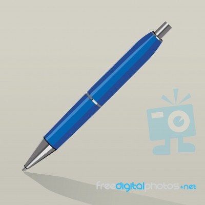 Ballpoint Pen Stock Image