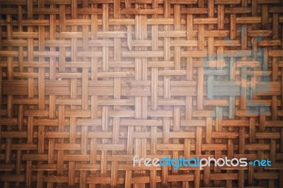 Bamboo Texture And Background Stock Photo