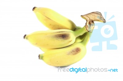 Banana Back Stock Photo