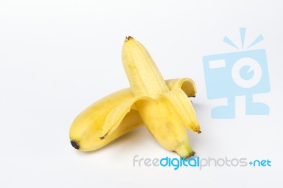 Bananas Are Yellow Stock Photo