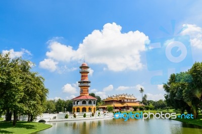 Bang Pa-in Royal Palace In Thailand Stock Photo