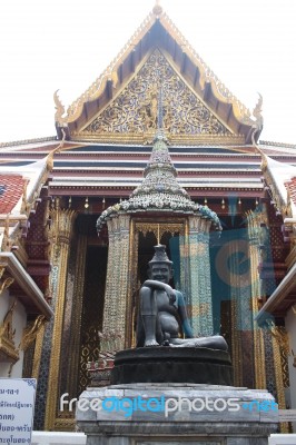 Bangkok Temple Stock Photo