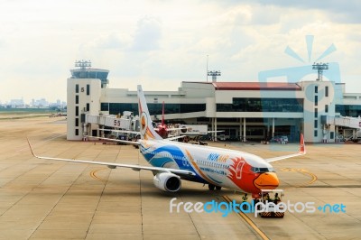 Bangkok, Thailand : October 31, 2016 - Don Mueang International Stock Photo