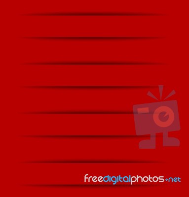 Banner Red Stock Image