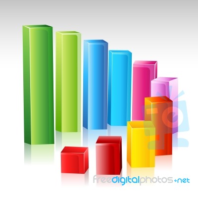 Bar Chart Stock Image