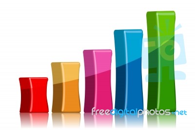 Bar Graph Stock Image