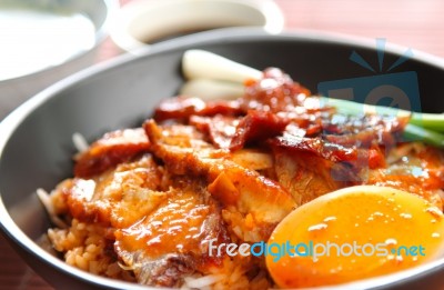 Barbecue Pork Stock Photo