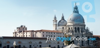 Basilica Di Santa Maria Della Salute Stock Photo