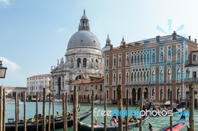 Basilica Di Santa Maria Della Salute Stock Photo