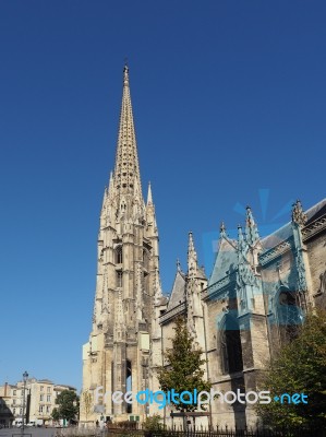 Basilica Of St Michael In Bordeaux Stock Photo