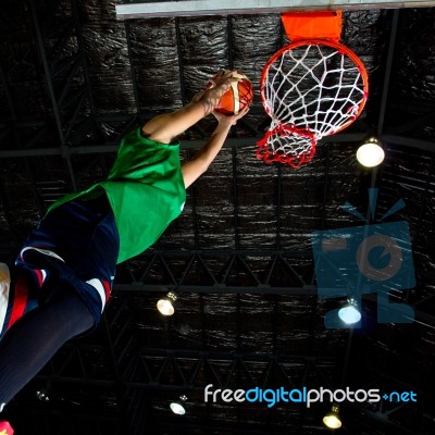 Basketball Player Stock Photo