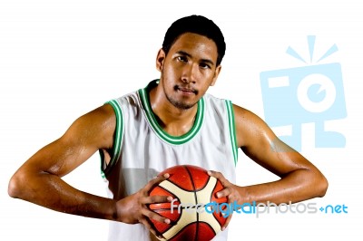 Basketball Player Concept Stock Photo