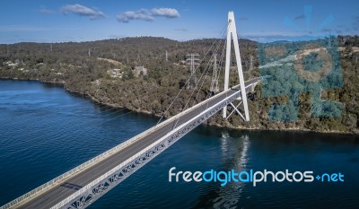 Batman Bridge By The Tamar River Near Sidmouth Stock Photo