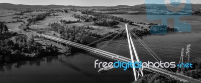 Batman Bridge By The Tamar River Near Sidmouth Stock Photo