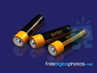 Battery Stock Image