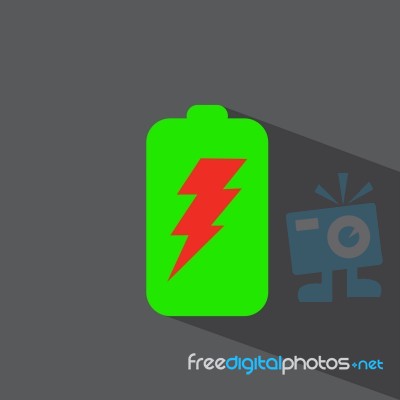 Battery  Icon Stock Image