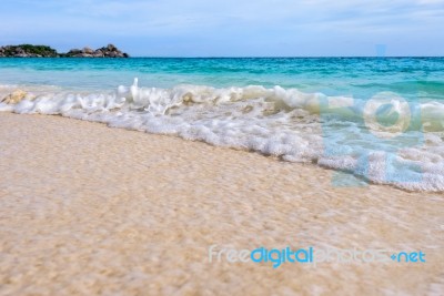 Beach And Waves At Similan National Park In Thailand Stock Photo