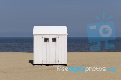 Beach Hut Stock Photo