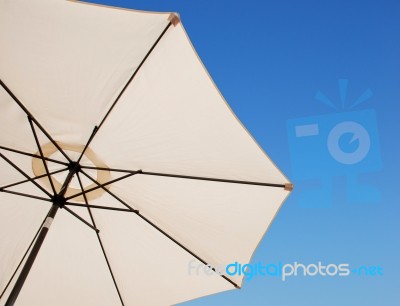 Beach Umbrella Stock Photo