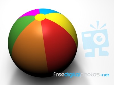 Beachball Stock Image