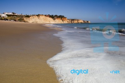 Beautiful Algarve Beach Stock Photo