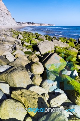 Beautiful Algarve Beach Stock Photo