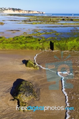 Beautiful Algarve Beach Stock Photo