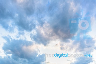 Beautiful Blue Sky 2 Stock Photo