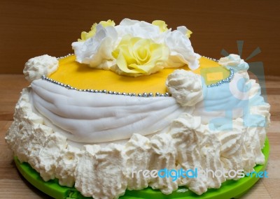 Beautiful Cake Stock Photo