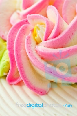 Beautiful Cake Decoration Stock Photo