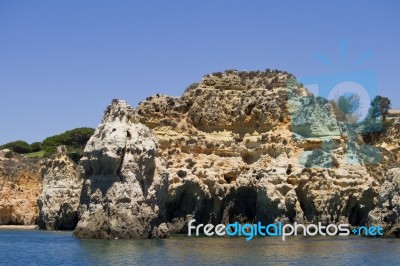 Beautiful Coastline Stock Photo