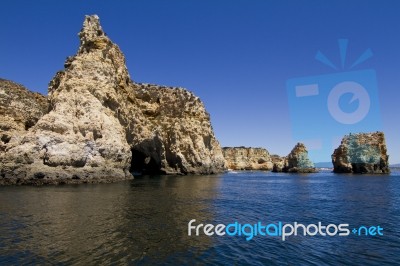 Beautiful Coastline Stock Photo