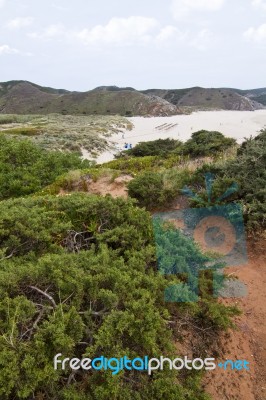 Beautiful Coastline Of Sagres Stock Photo