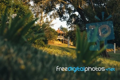 Beautiful Gardens In Ipswich City, Queensland Stock Photo