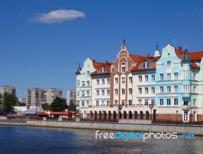 Beautiful Houses Stock Photo