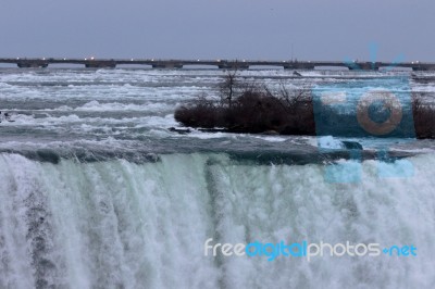 Beautiful Image With The Niagara Stock Photo