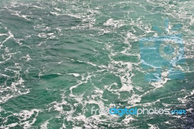 Beautiful Isolated Photo Of The Water Near Amazing Niagara Falls… Stock Photo