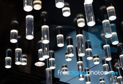 Beautiful Lighting Decor Stock Photo