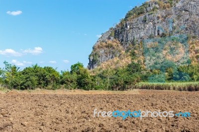 Beautiful Mountain Views Stock Photo