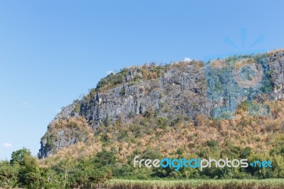 Beautiful Mountain Views Stock Photo