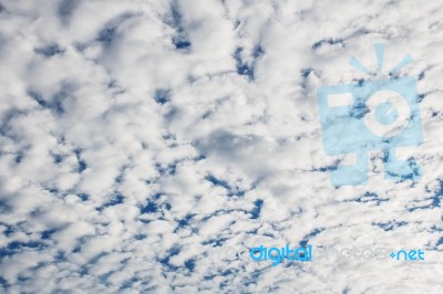 Beautiful Of White Clouds Stock Photo