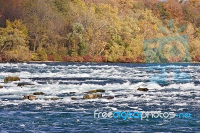 Beautiful Photo Of Amazing Powerful Niagara River Stock Photo