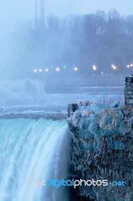 Beautiful Photo Of The Amazing Niagara Falls Stock Photo