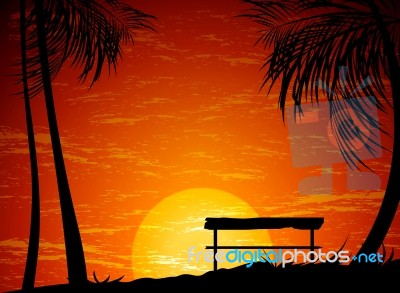 Beautiful Sunset Stock Image